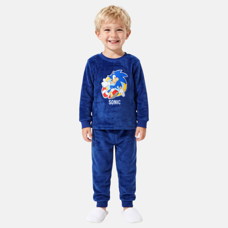 Picture of SONIC5204354 BOYS SONIC FLEECE PYJAMAS 2-8 YEARS